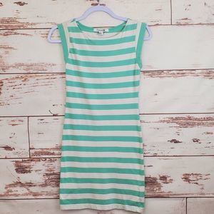 Striped Knit Dress Forever 21 Mint S Bodycon